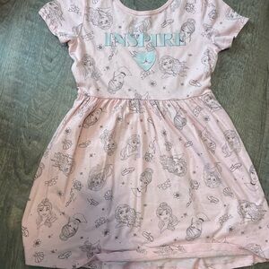 Inspire Pink Kids Dress